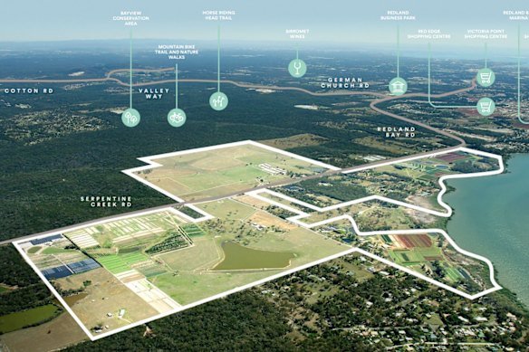 Advertising for Shoreline circulated by Lendlease