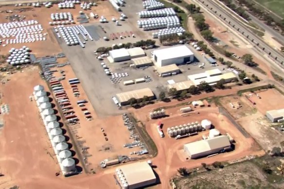 Moylan Grain Silos site in Kellerberrin.