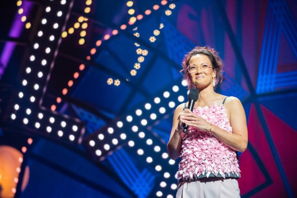 Hoo at the MICF Gala in 2024.