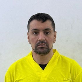 An image of Hamad in custody in Iraq released by the AFP.