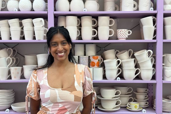 The Painted Teapot owner Kalpanie Fernando.
