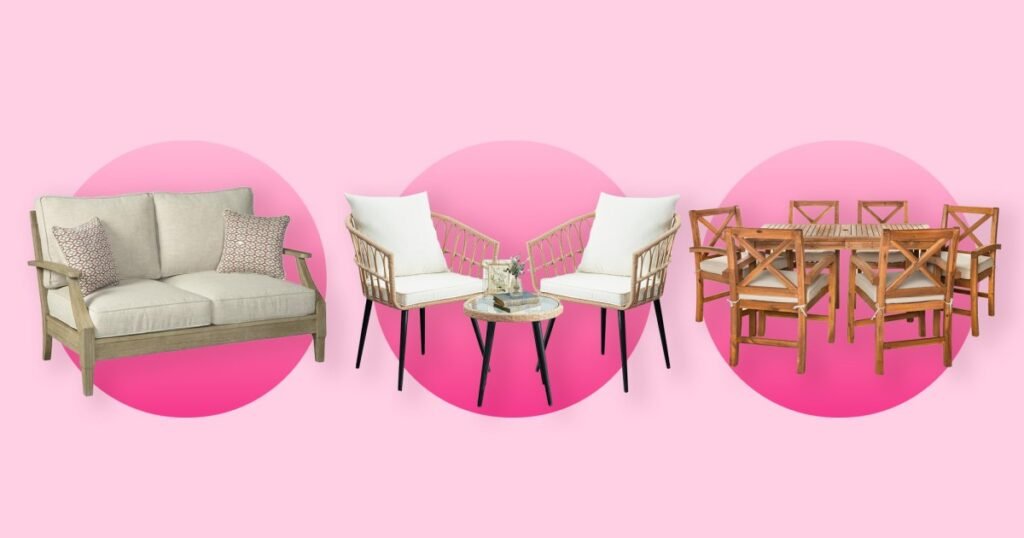 Create a Backyard Oasis With These 15 Chic Patio Furniture Pieces — All on Sale Now Create a Backyard Oasis With These 15 Chic Patio Furniture Pieces — All on Sale Now