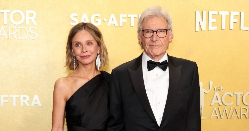 Harrison Ford and Calista Flockhart Bring Classic Hollywood Glam to SAG’s 2026 Actor Awards Red Carpet