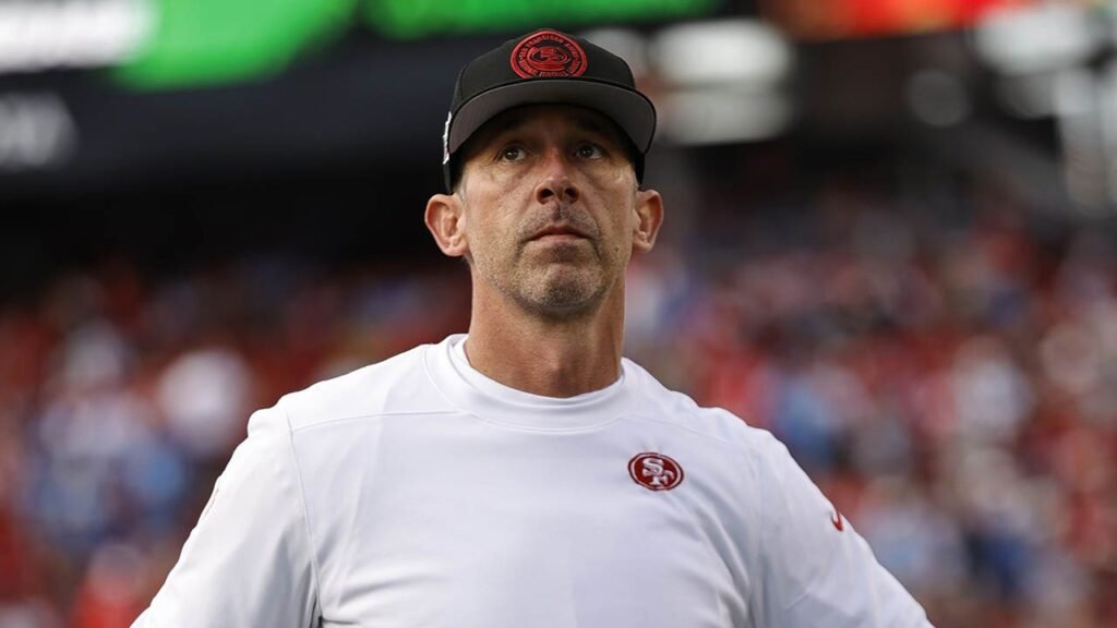 49ers head coach Kyle Shanahan gives strong take on starting season in Australia: ‘I don’t see any pro’ 49ers head coach Kyle Shanahan gives strong take on starting season in Australia: ‘I don’t see any pro’