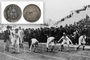 Medal from first modern Olympics dramatically exceeds estimate at auction Medal from first modern Olympics dramatically exceeds estimate at auction