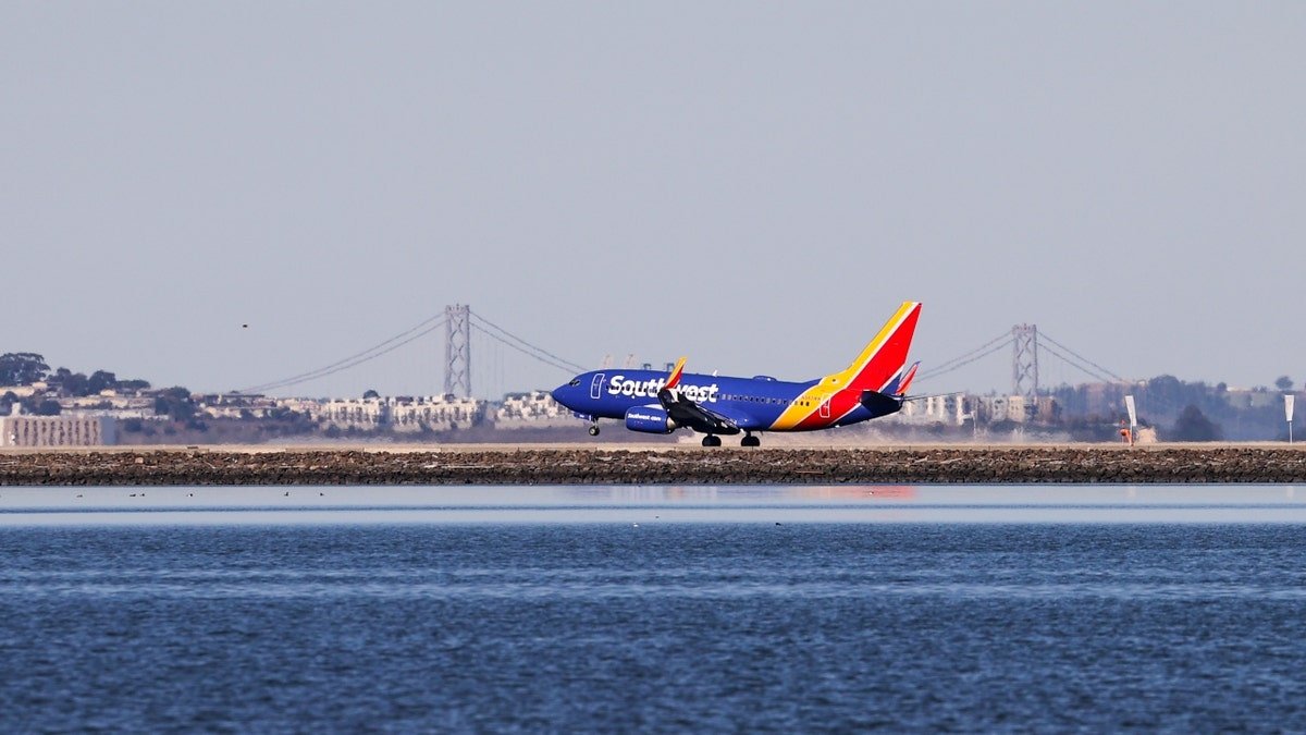 A Southwest Airlines plane