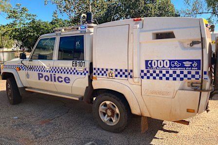 Police were called to the house on Friday.