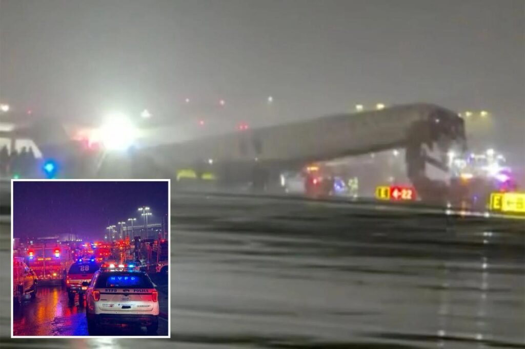 4 firefighters critially injured as Air Canada flight, firetruck collide at LaGuardia: reports 4 firefighters critially injured as Air Canada flight, firetruck collide at LaGuardia: reports