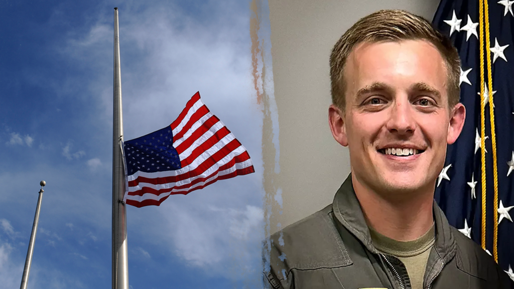Alabama gov orders flags lowered for Maj Alex Klinner after fatal Iraq plane crash; fundraiser garners .4M