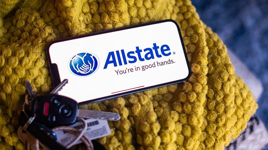Allstate logo on phone
