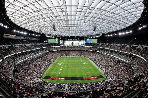 NRL at Allegiant Stadium this month.