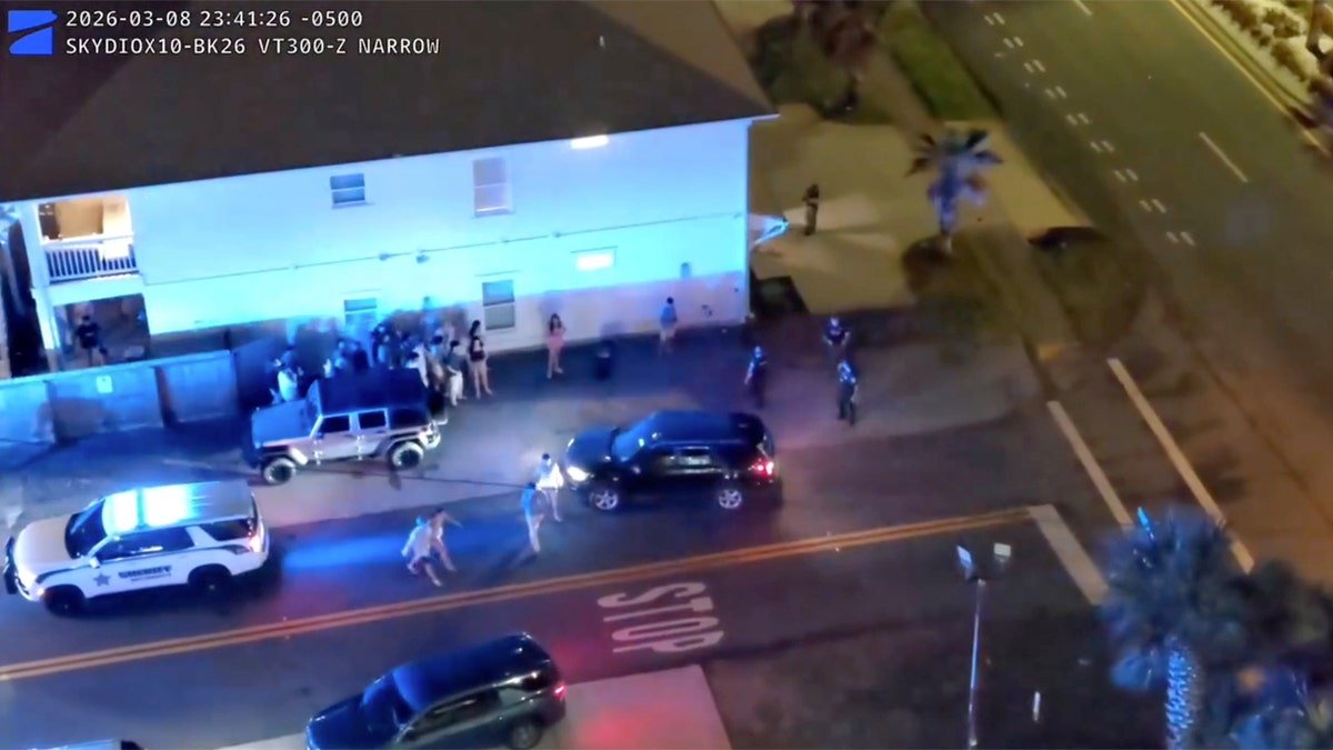 Body camera footage of Spring Breakers in Bay County, Florida