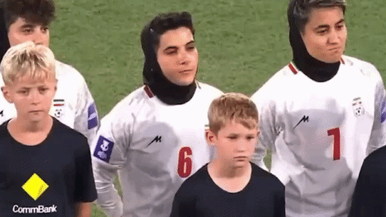 Iran’s women’s team.