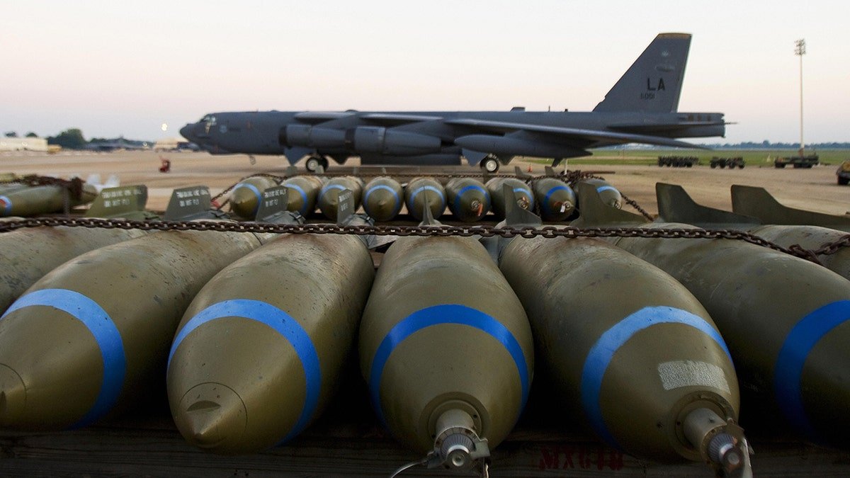 Bombs at Barkdale Air Force Base