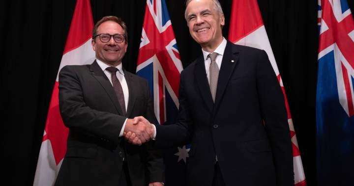 Carney stresses the strength of ‘middle powers’ in Australia visit Carney stresses the strength of ‘middle powers’ in Australia visit