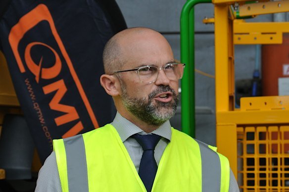 Queensland Treasurer and Energy Minister David Janetzki.