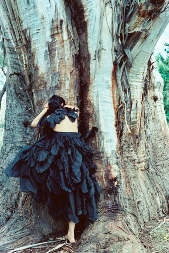 Kee in the bush, where the pair spent a lot of time together.