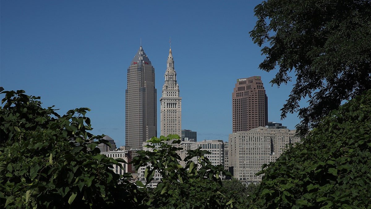 Cleveland skyline