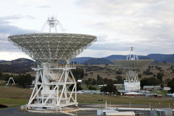‘Big dish’ antennas at the Canberra Deep Space Communication Complex, one of three of its kind in the world relied upon by NASA.