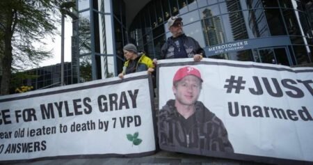 Myles Gray had no definitive cause of death, but likely died of cardiac arrest: pathologist