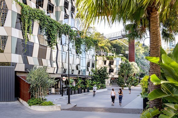 The Crystalbrook Vincent is directly under the Story Bridge. 