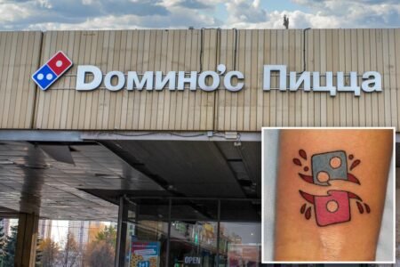 Domino’s fan got a tattoo of the company’s logo to win pizza for life — then he got burned when the deal was shut down