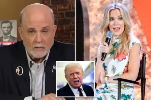 Trump defends Mark Levin after pundit’s wild podcast feud with rival Megyn Kelly