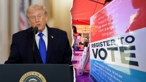 Trump vows block on signing new laws until SAVE America Act passes Senate Trump vows block on signing new laws until SAVE America Act passes Senate