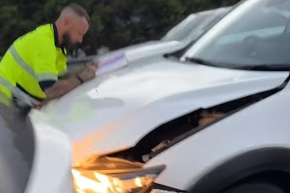 Two crashes on the Pacific Motorway within minutes of each other caused delays for hours.
