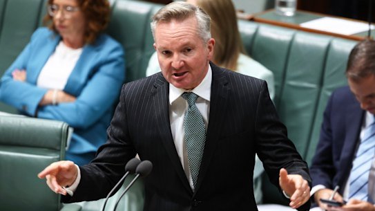 Energy Minister Chris Bowen.