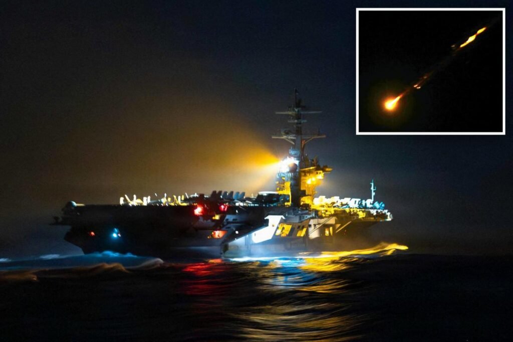 Iran says it fired missiles at USS Abraham Lincoln as Israel targets Tehran Iran says it fired missiles at USS Abraham Lincoln as Israel targets Tehran