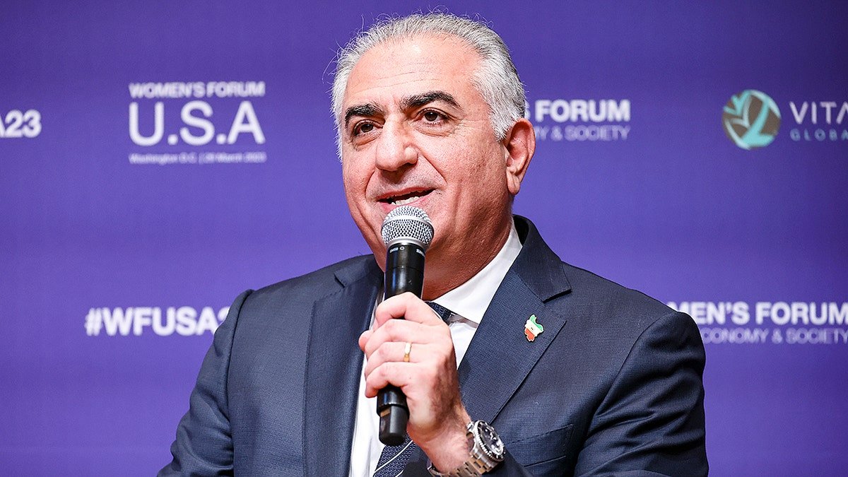 Exiled Iranian Crown Prince Reza Pahlavi