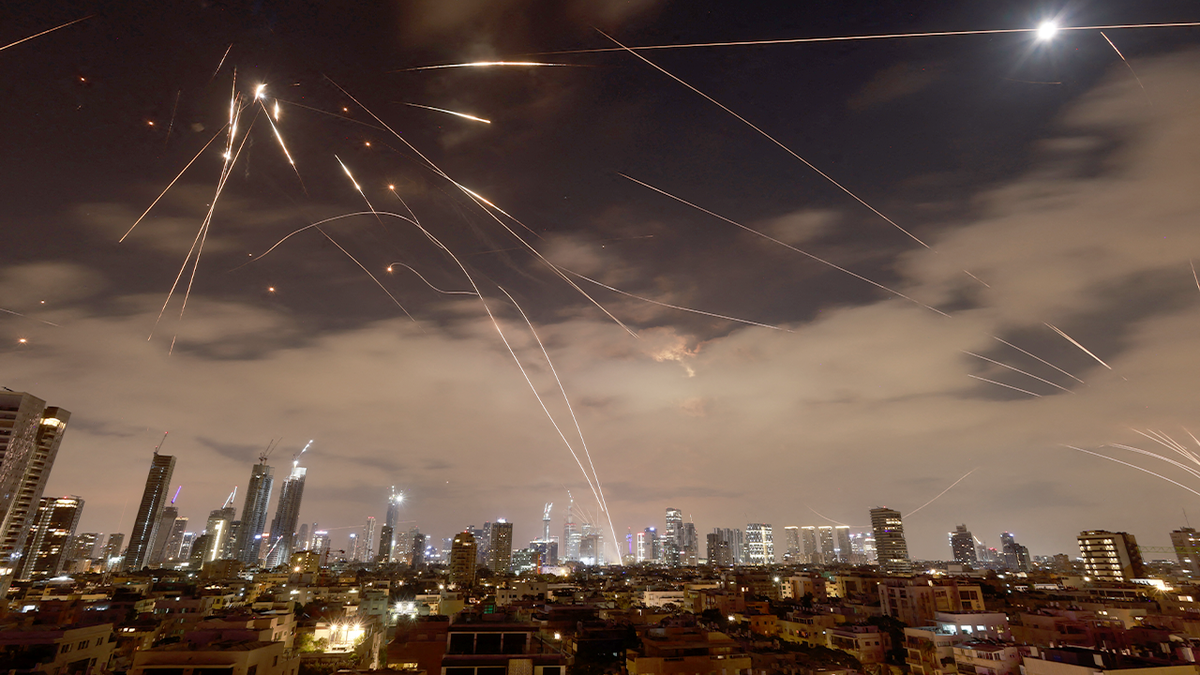 israel intercepts iranian ballistic missiles