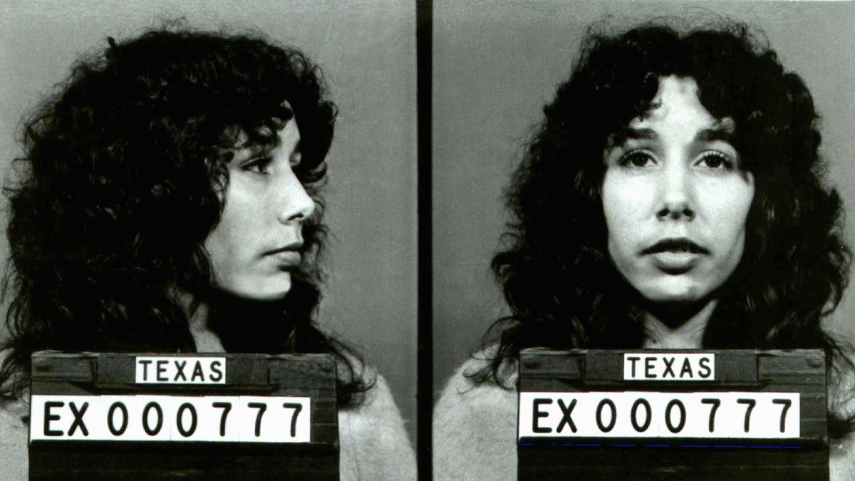 Karla Faye Tucker's mugshot.