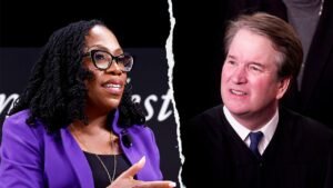 Jackson-Kavanaugh tensions surface in candid exchange over Supreme Court ‘shadow docket’