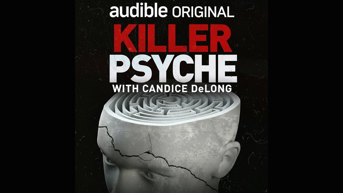 Poster for "Killer Psyche" true crime podcast.