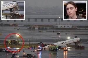 LaGuardia passengers describe ‘chaos’ before fatal crash, and recount pilot’s heroic final act that saved lives