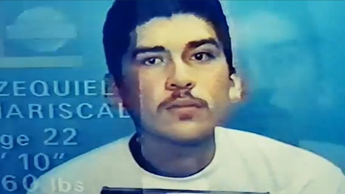 A mugshot of Ruben's killer, Mexican illegal alien and Posole gang member, Ezequiel Mariscal.
