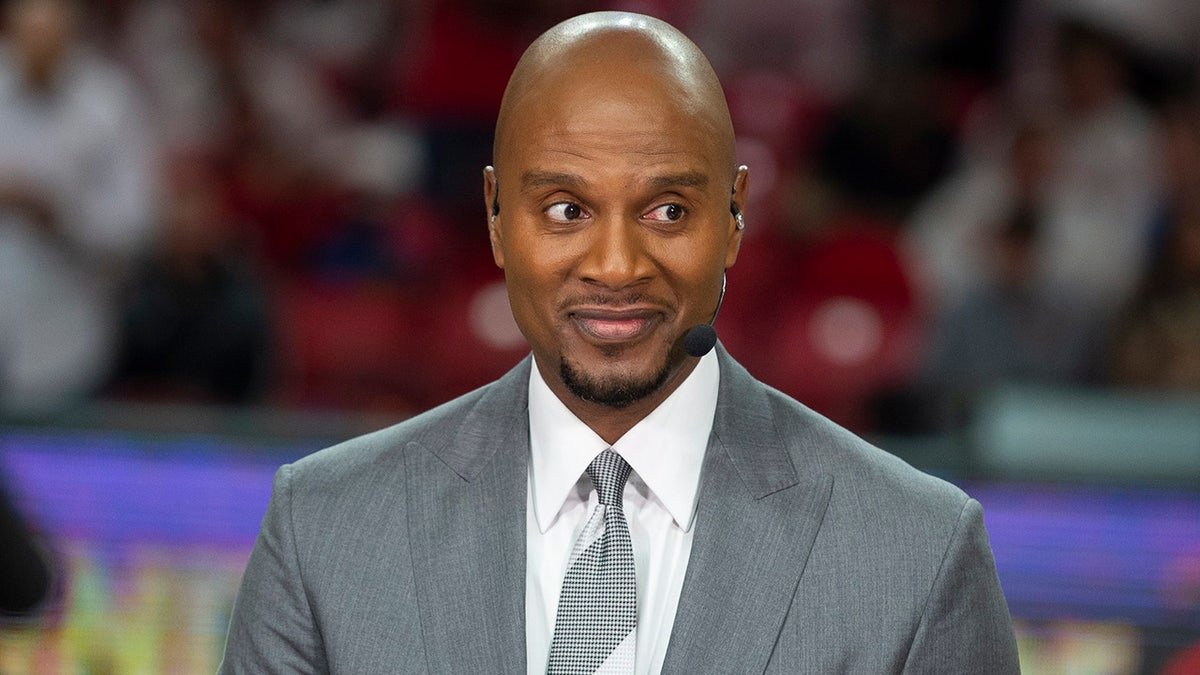 LaPhonso Ellis on a broadcast