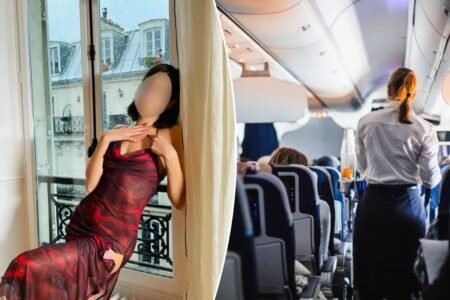 Woman lives ‘double life’ as a flight attendant and OnlyFans model: ‘Pressure balancing my two worlds’