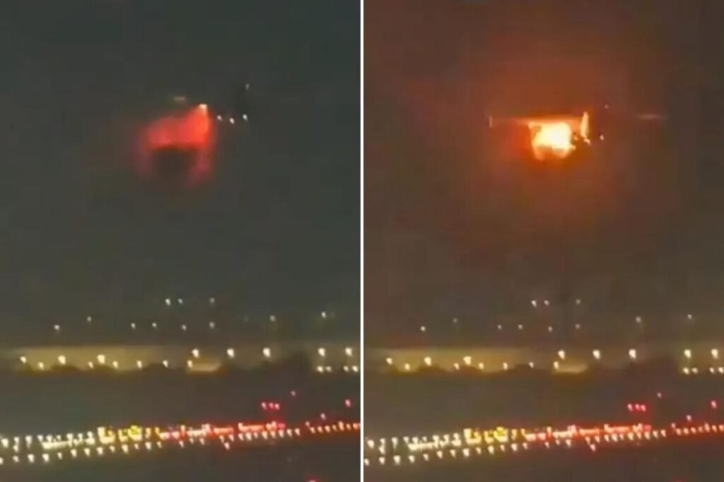 Delta flight’s engine explodes in heart-stopping video — forcing packed plane to make emergency landing Delta flight’s engine explodes in heart-stopping video — forcing packed plane to make emergency landing