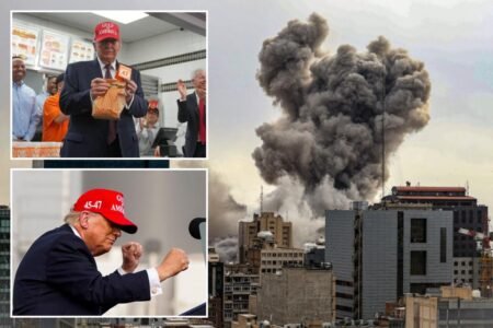 Trump ordered Iran war, then ordered ‘hamburgers for all’ at Whataburger