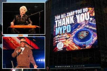 Thousands of New York’s Finest turn out for ‘Thank You, NYPD’ concert at MSG, which raised 0K for cops