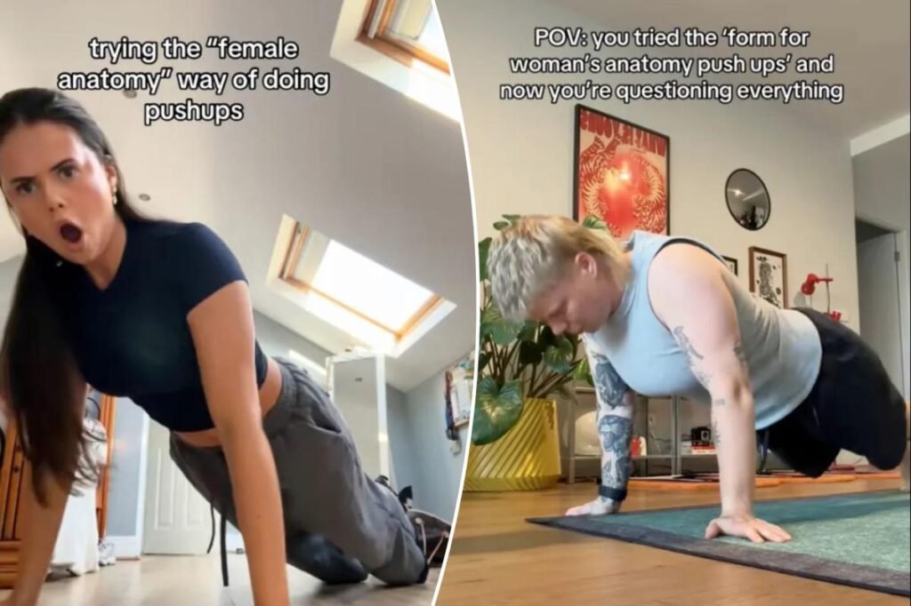 Do women need to do push-ups differently? TikTok says yes — here’s what the pros say