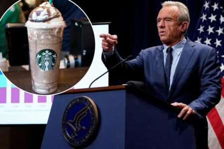 RFK Jr. has declared war on Dunkin’ and Starbucks — here’s how much sugar their drinks really have
