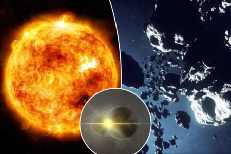 Astronomers witness ‘dramatic’ collision of two planets — and they think it’s a replay of how our moon was created