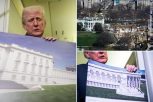 Trump gives details about ‘secret ‘massive’ military complex being built under White House ballroom
