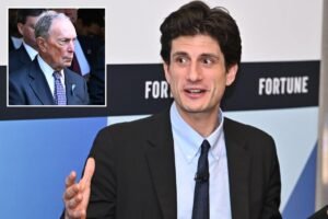 ‘Jealous’ millionaire Kennedy scion Jack Schlossberg accuses Bloomberg, other billionaires of trying to ‘buy’ election