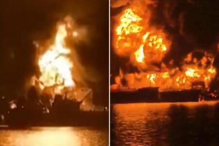 NJ-based shipping company slams Iran’s ‘barbaric attack’ on oil tanker that killed 1 crew member NJ-based shipping company slams Iran’s ‘barbaric attack’ on oil tanker that killed 1 crew member