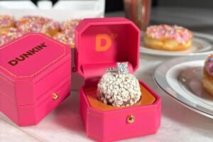 Dunkin’ celebrates National Proposal Day with ‘I Dough’ ring boxes and wedding cake Munchkins Dunkin’ celebrates National Proposal Day with ‘I Dough’ ring boxes and wedding cake Munchkins